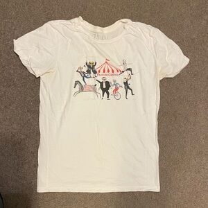 Anthropologie Unfortunate Portrait Fashion Circus print t-shirt